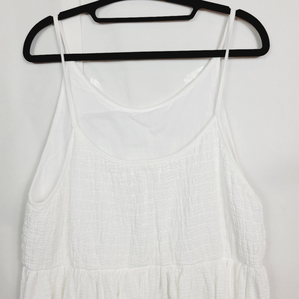 POSSE white slip gauze baby doll dress - Picture 6 of 8